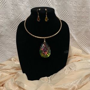 Magic Color Glass Pendant/Earrings
